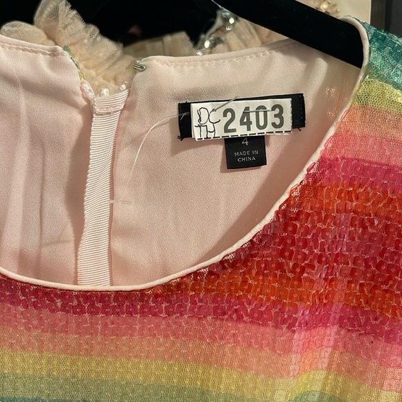 ❤️J Crew Rainbow Sequin Dress❤️ - Picture 6 of 6